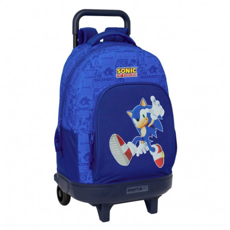 Kooliseljakott Sonic Sinine 33 x 45 x 22 cm