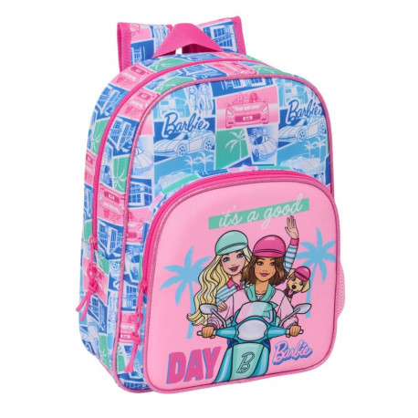 School Bag Barbie Multicolour 26 x 34 x 11 cm