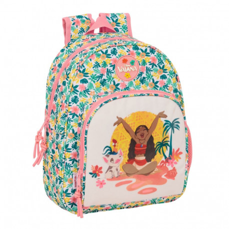 School Bag Vaiana Multicolour 28 x 34 x 10 cm