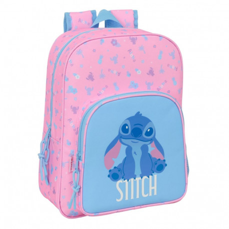 Kooliseljakott Lilo & Stitch Bright Roosa 26 x 34 x 11 cm