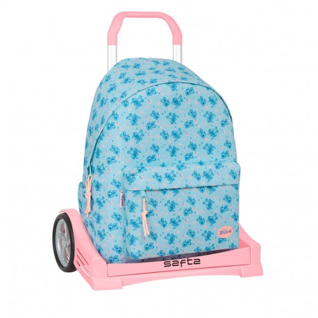 School Bag Lilo & Stitch Ohana Blue