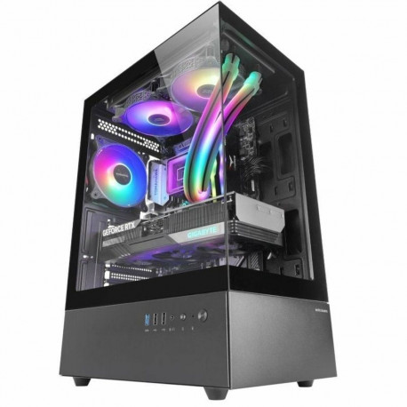 ATX Semi-tower Box Mars Gaming MCXO Black