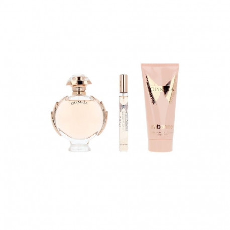 Women's Perfume Set Paco Rabanne OLYMPÉA 3 Pieces