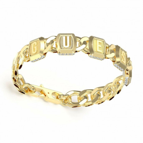 Ladies' Bracelet Guess JUMB05012JWYGS Golden
