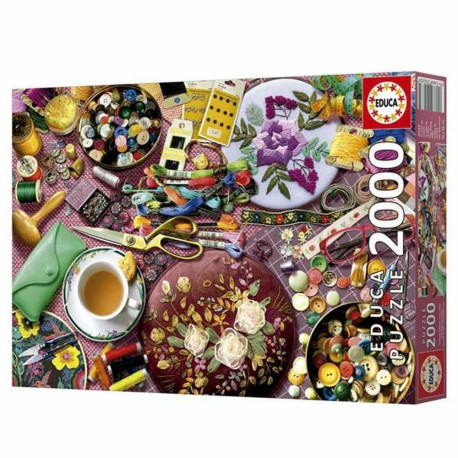 Puzzle Educa The Sewing Table 2000 Pieces