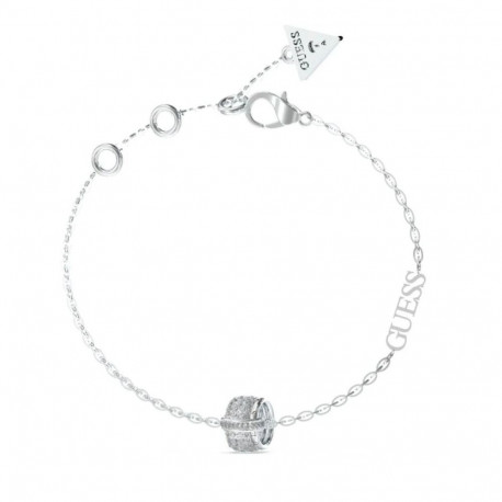 Ladies' Bracelet Guess JUBB05255JWRHS Silver