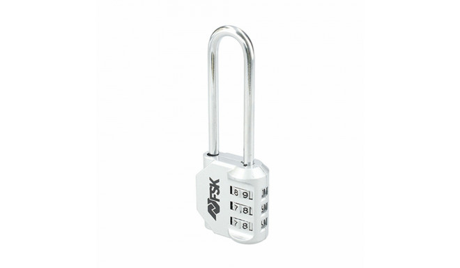 Combination padlock Ferrestock Silver (53 mm)