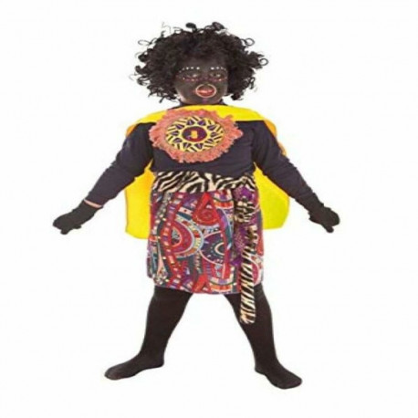 Costume for Children African Man Jungle (3 Pieces) - 3-5 Years