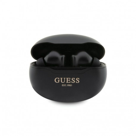 Guess Guess GUTWST50EK TWS Bluetooth headphones + docking station - black Classic EST