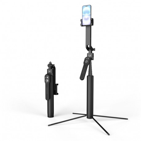 Wozinsky Wozinsky WST-360YS Selfie Stick with Tripod Function with 360 AI Auto Face Tracking Gesture