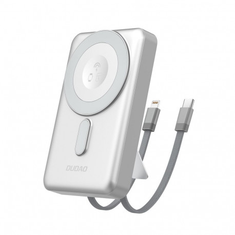 Dudao Dudao K29 10000mAh PD 20W MagSafe Powerbank with Metal Case, Stand and Built-in USB-C/ Lightni