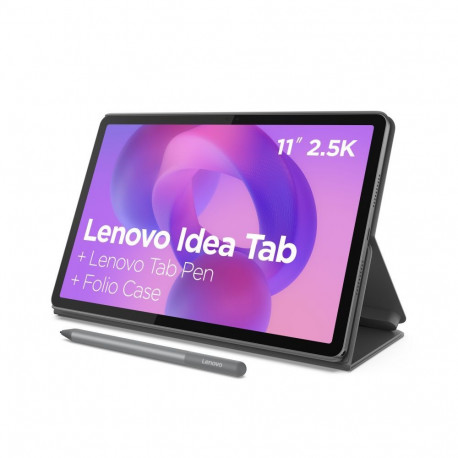 Lenovo Idea Tab 11 2.5K Mediatek Dimensity 6300/8GB/256GB/Android 15/Grey/2Y Warranty | Tab (without