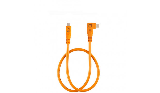 TetherPro Optima 10G USB-C täisnurkne pigtail-kaabel adapter 51cm