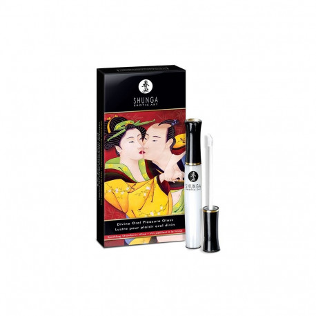 Błyszczyk do ust Divine Oral Pleasure Gloss Strawberry Wine 10ml Shunga
