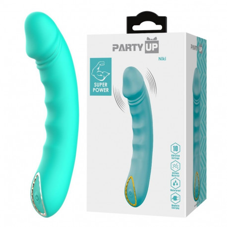 Nikki vibraator 10 vibratsioonifunktsiooniga