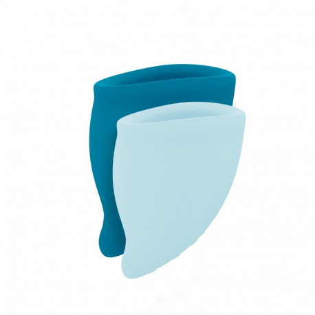 Kubeczki menstruacyjne Fun Cup Explore Kit - Multicolored Turquoise