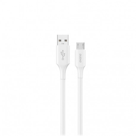 Dudao L2SM USB-A / micro USB 6A cable 1.2 m - white