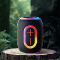 Dudao Y22 Wireless Speaker with RGB Backlight Bluetooth 5.3 - Black