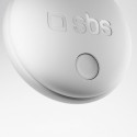 SBS Track My Circle locator compatible with Apple Find My set of 4 - white