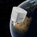SBS UK Travel Adapter - Universal - White