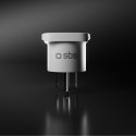 SBS US Travel Adapter - Universal - White