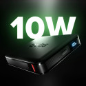 SBS HD 10W 5000mAh USB-C Power Bank with LCD Display - Black