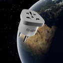 SBS US Travel Adapter - Universal - White