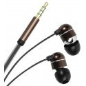 Vivanco headset Metalist Talk, brown/silver (32212)