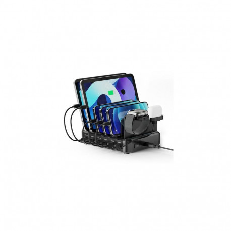 Ewent EW1335 mobile device charger Universal Black AC Fast charging Indoor