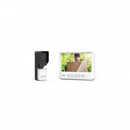 Evolveo DoorPhone DPIK06W video intercom system 17.8 cm (7") Black, White