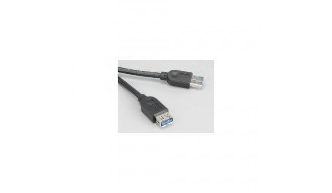 Akasa USB 3.0 cable Ext USB cable 1.5 m Black