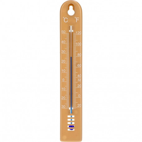 Universaalne termomeeter, helepruun BIOTERM 014703, -30°C kuni +50°C, 17cm