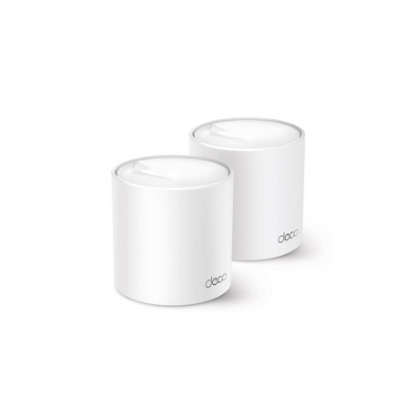 Wireless Router|TP-LINK|Wireless Router|2-pack|2900 Mbps|Mesh|Wi-Fi 6|3x10/100/1000M|Number of anten