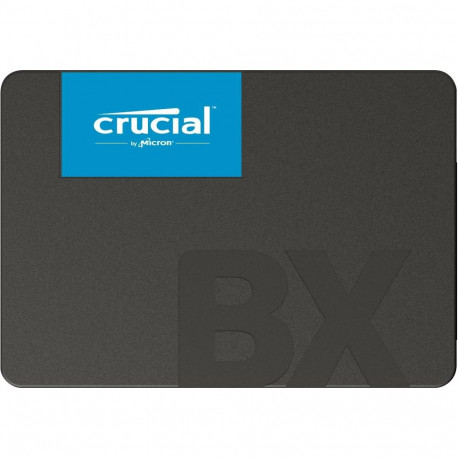 SSD|CRUCIAL|BX500|2TB|SATA 3.0|Write speed 500 MBytes/sec|Read speed 540 MBytes/sec|2,5"|TBW 720 TB|