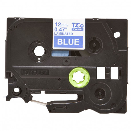 Compatible tape Brother TZe-535 12mm White on Blue