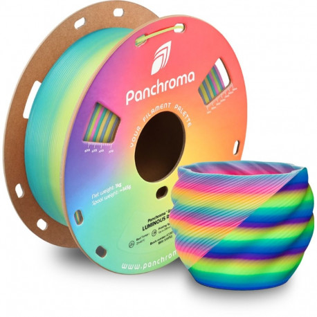PLA filament 3D-printerile Panchroma™ Luminous Rainbow, Vikerkaarevärvi, 1.75mm, 1kg