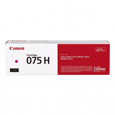 Tooner Canon 075High yield Magenta, suuremahuline 2500lk imageCLASS LBP646Cdw, LBP647Cdw, MF662Cdw, 