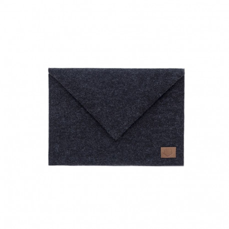 Sülearvuti ümbris SKIVE ümbrik 13", vildist, must, Nordhale