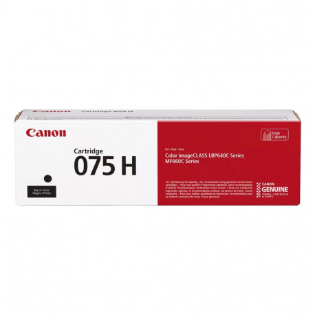 Tooner Canon 075High yield Black, suuremahuline must 3500lk imageCLASS LBP646Cdw, LBP647Cdw, MF662Cd