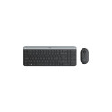 Logitech MK470 Slim Combo Wireless Keyboard + Mouse, US, Graphite