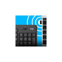 Logitech MK295 Silent Wireless Combo Wireless keyboard, US Int, Graphite