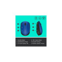 Logitech M171 Wireless Mouse RF Wireless, 1000 DPI, Blue/Black