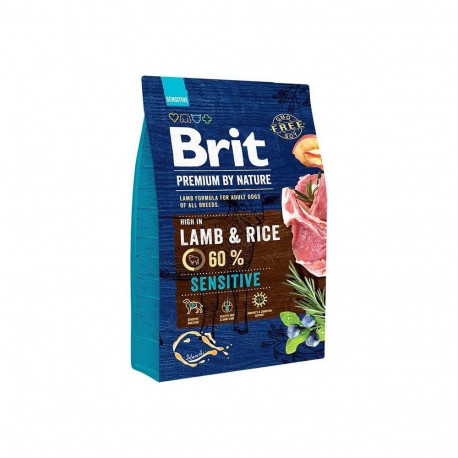 DOG FOOD BRIT PREMIUM WITH LAMB. RICE