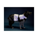 JACKET FOR DOGS FLUO BLACK. WHITE 50