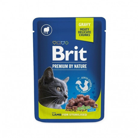 BRIT PREMIUM LAMB FOR STERILISED 100G