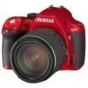 Pentax K-50 + 18-135mm WR Kit red