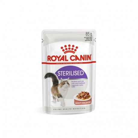 CAT FOOD STERILISED IN GRAVY 85G