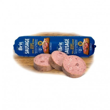 BRIT premium koeratoit veiseliha ja kala sport 800G
