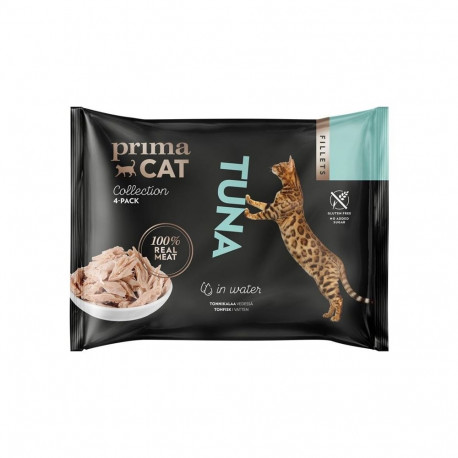 PRIMACAT fileed tuunikala vees 4x50g