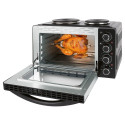 Electric oven Clatronic with 2 hot plates
